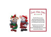 Santa's Little Helper Pocket Charm and Motivational Poem Card EX24129