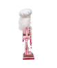 Side view of the Pink Gingerbread Baker Hollywood Nutcrackers™ Exclusive HA0783