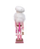 Back view of the Pink Gingerbread Baker Hollywood Nutcrackers™ Exclusive HA0783