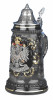 LIMITED-EDITION Black 'Deutschland' German Beer Stein with Pewter Eagle Medallion 455SZA LIMITED-EDITION Black 'Deutschland' German Beer Stein with Pewter Eagle Medallion 455SZA
