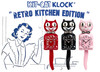 NEW Retro Kitchen Edition Kit-Cat Klocks®