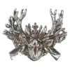 Stag and Rifles Deluxe German Hat Lapel Pin Stag and Rifles Deluxe German Hat Lapel Pin