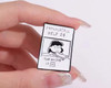 Peanuts Lucy van Pelt "Psychiatric Help" Enamel Hat Pin