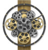 Kason Iron Gear Wall Clock by 30105002100