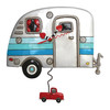 Happy Camper Wall Clock by Michelle Allen Designs P1658