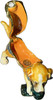 Playful Puppy Enameled Pewter with Austrian Crystals Trinket Box