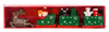 Merry Christmas Green Train Centerpiece