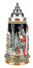 Bavarian Silent Night Santa 24K Gold Limited-Edition German Beer Stein