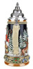 Bavarian Silent Night Santa 24K Gold Limited-Edition German Beer Stein