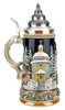 Bavarian Silent Night Santa 24K Gold Limited-Edition German Beer Stein
