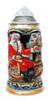 Santa with Silent Night Chapel Crystal Limited-Edition German Beer Stein 04/2 FB7