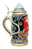 Santa with Silent Night Chapel Crystal Limited-Edition German Beer Stein