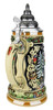 Santa Train 24K Gold Limited-Edition German Beer Stein