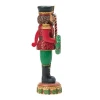 Jim Shore Heartwood Creek Royal Traditions Nutcracker Collection "Candy Cane Guard" 6018902