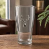 Rustic lodge-style wine glass
