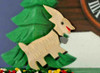 Goats at Play 1-Day Chalet Swiss Cuckoo Clock 496