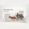 Red Lion Pub Beer Wagon Dickens' Village Series