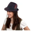 Brown Alpine Oktoberfest Wool Hat