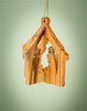 Nativity 3D Olivewood Ornament