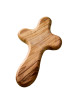 Hand-Carved Olivewood from Bethlehem ON SALE | Large Holding Cross, 5" | Lindenhaus Imports in Helen, Ga