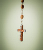Olivewood Rosary with Crucifix