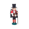 Authentic German Nutcrackers ON SALE! | Features real rabbit fur, hand-painted traditional attire inspired from Herr Drosselmeyer from the classic ballet The Nutcracker including an eye patch, tiny nutcracker, pocket watch, and top hat with a wooden lever on back that opens and closes mouth. | The Mini Drosselmeyer, 5" 071/N/186/D | Handmade in the Erzgebirge region of Seiffen, Germany | Lindenhaus Imports in Helen, Ga