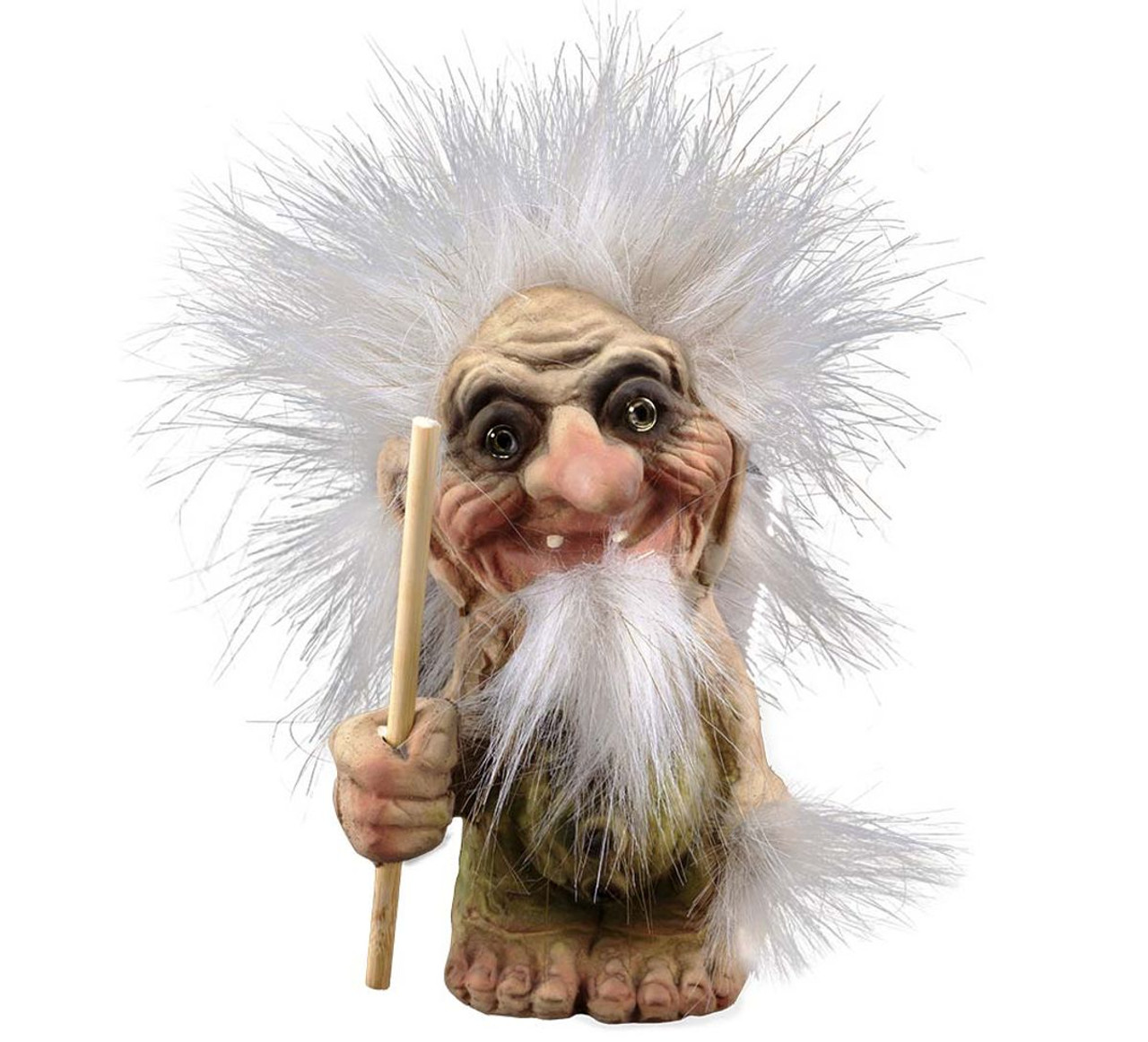 Old Bridge Troll holding Tail and Stick NyForm Trolls of Norway 4800800 840008