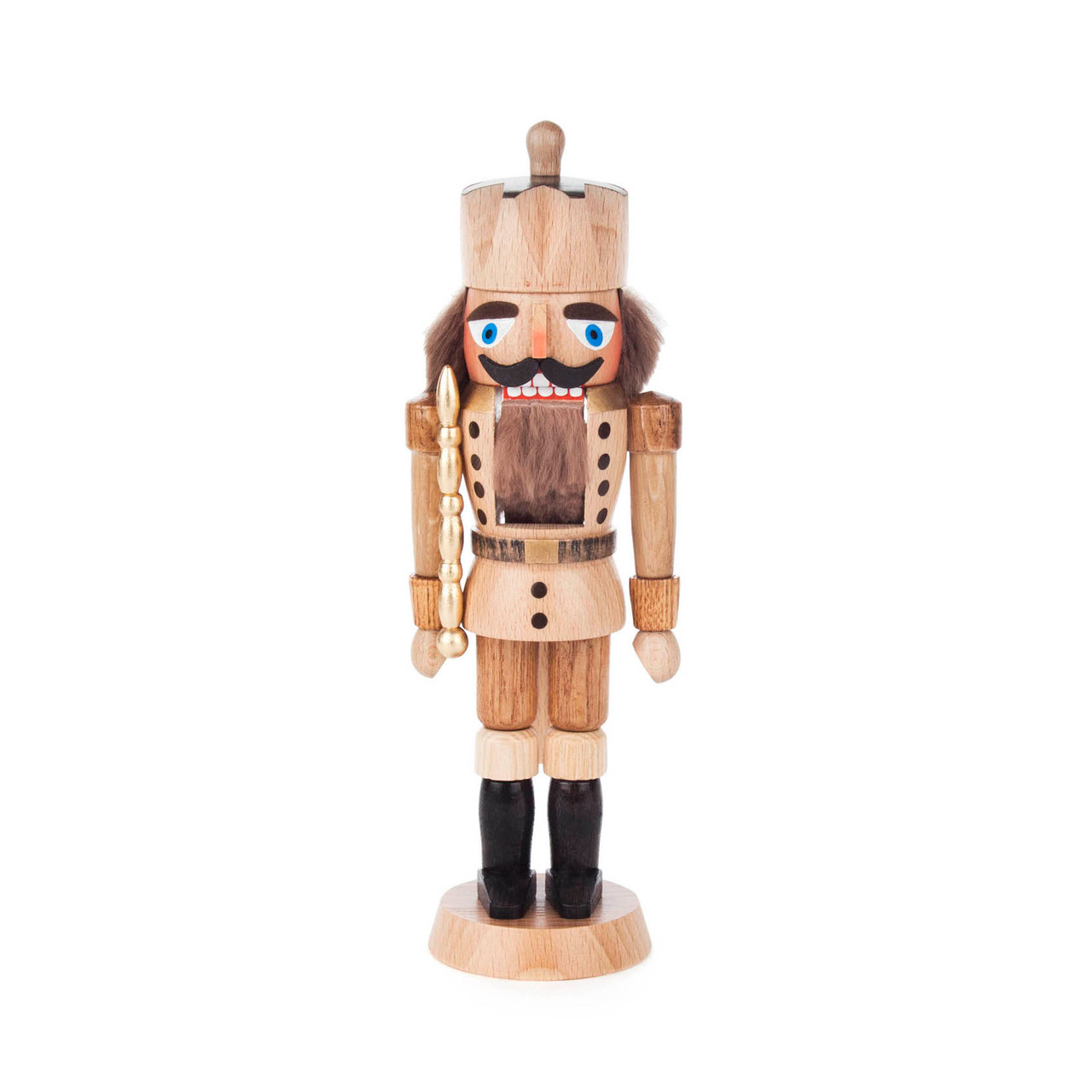 Wooden German nutcracker holiday décor from Christmas markets 