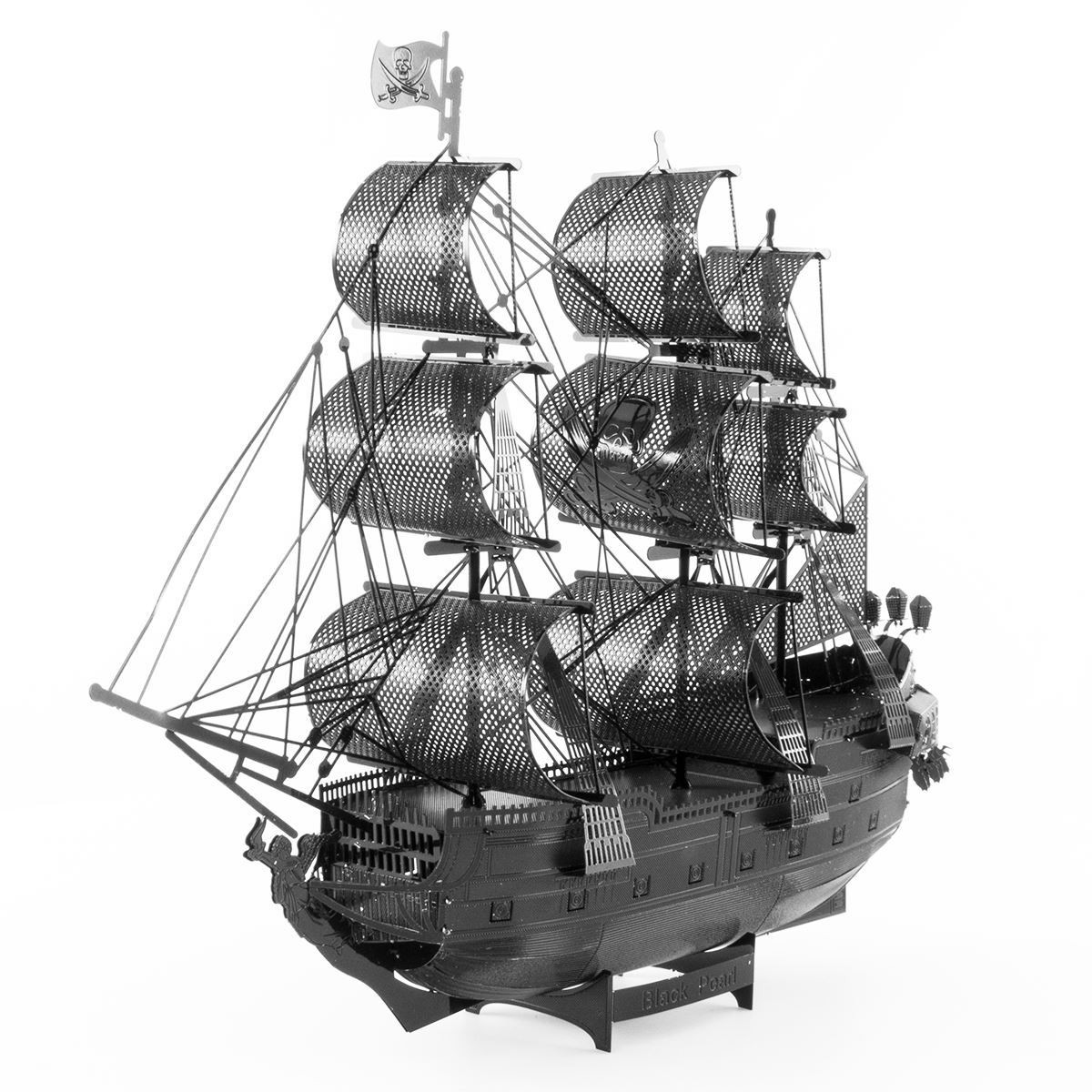 The Black Pearl Premium Series Metal Earth Kit (Black Version