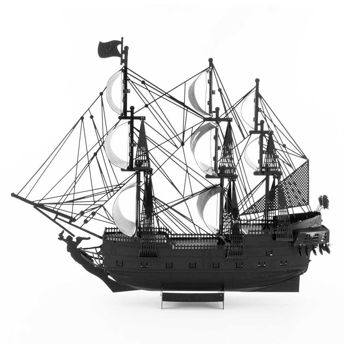 The Black Pearl Premium Series Metal Earth Kit (Black Version