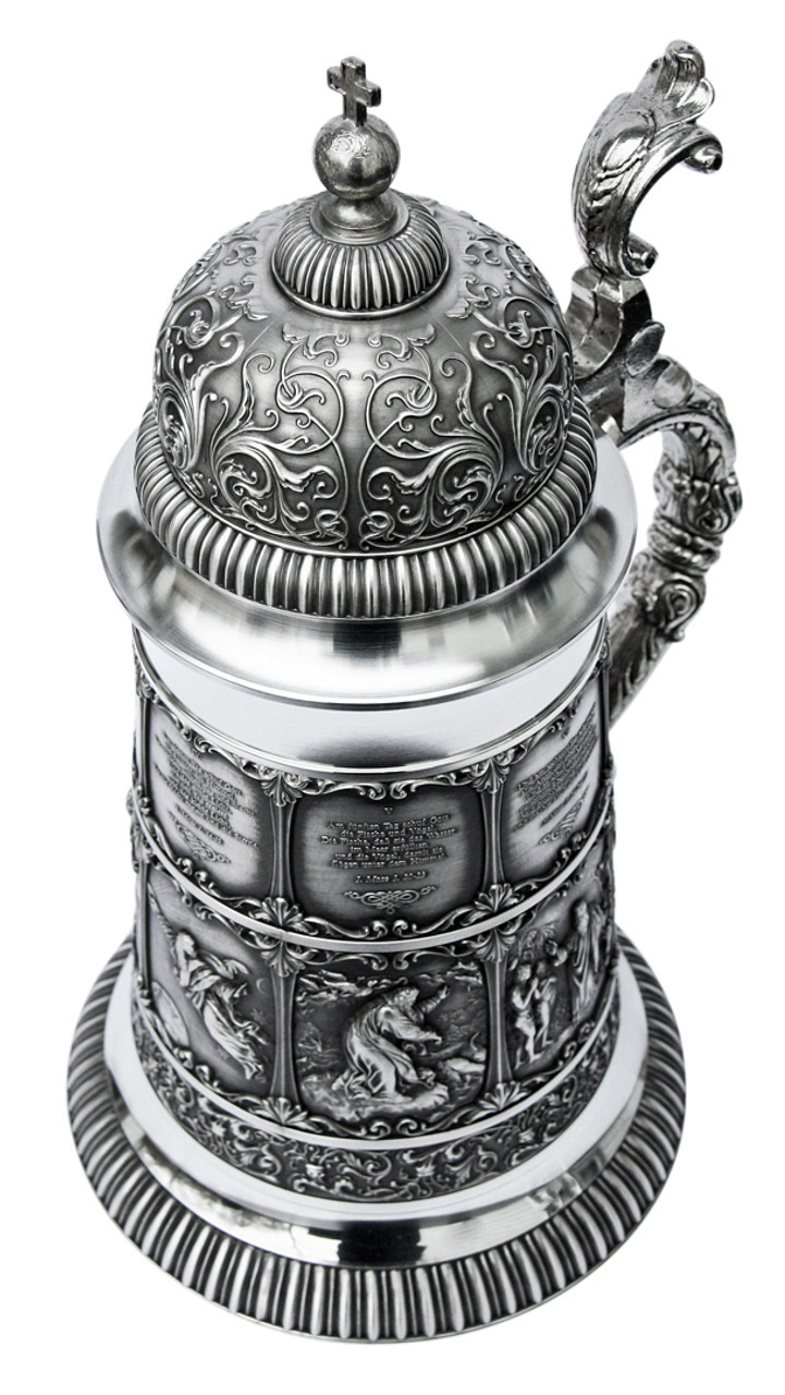 High-Quality Pewter Collectible Stein
