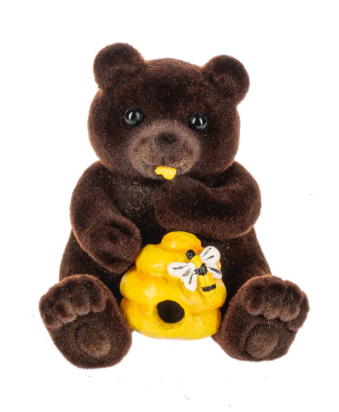 The Honey Bear Pocket Charm ER72725 | Lindenhaus Imports