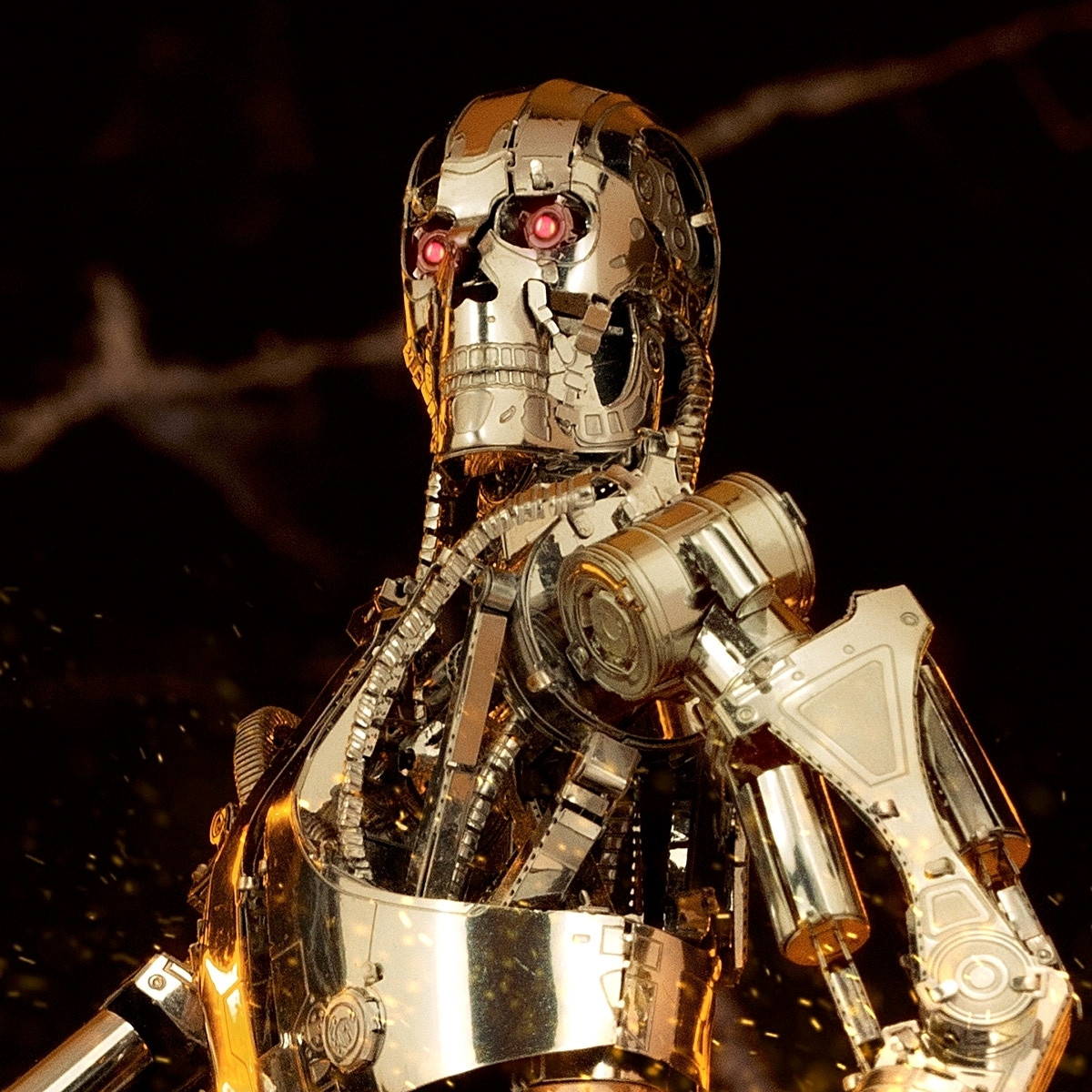 The Terminator T800 Endoskeleton collectible model