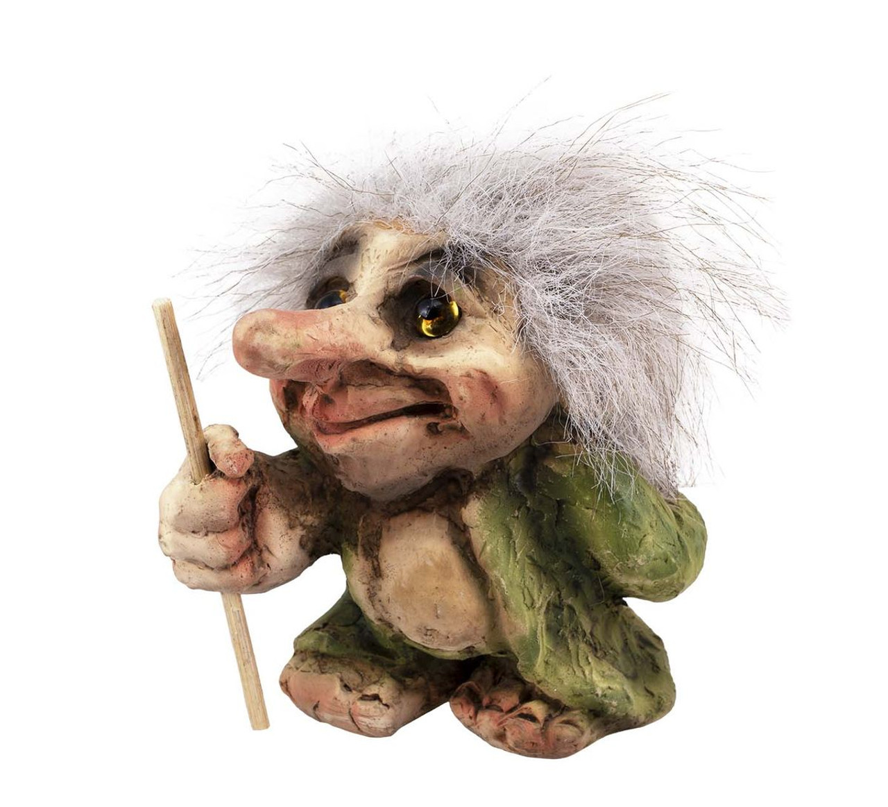 Little Wanderer Troll with Stick NyForm Trolls of Norway 132
