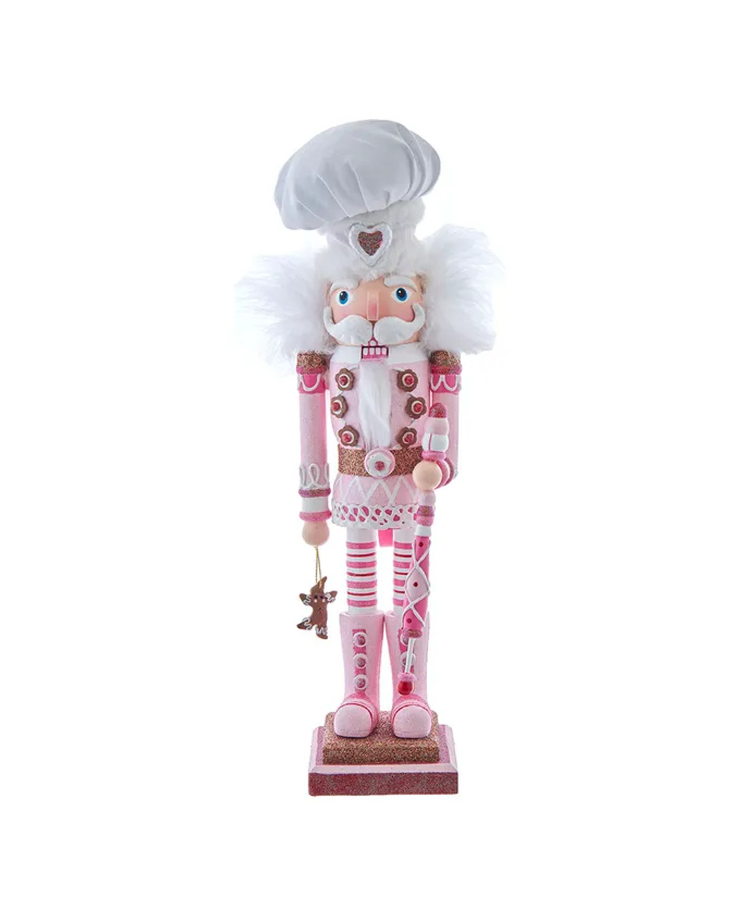 Pink Gingerbread Baker Hollywood Nutcrackers™ Exclusive by Kurt S. Adler HA0783