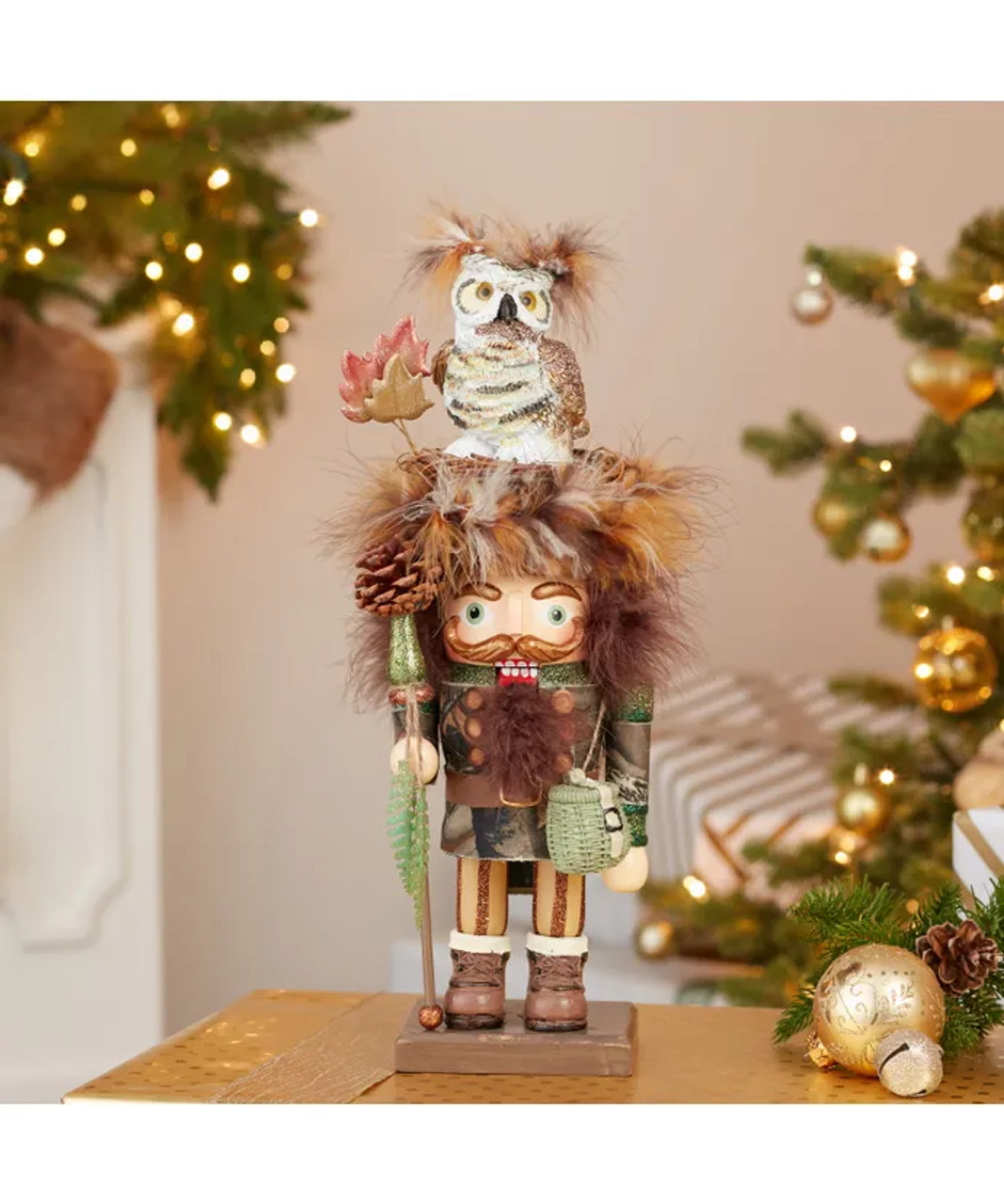 Woodsman with Owl Hat Hollywood Nutcrackers™ Exclusive by Kurt S. Adler HA0199