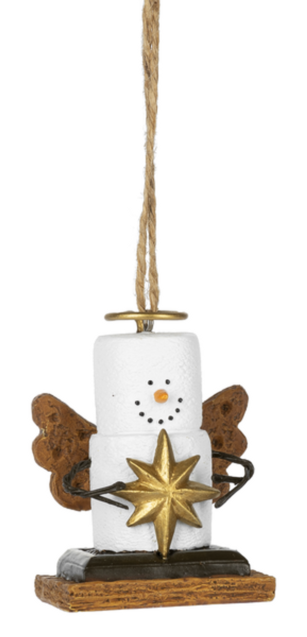 S'mores Angel Christmas Ornament by GANZ MX181765