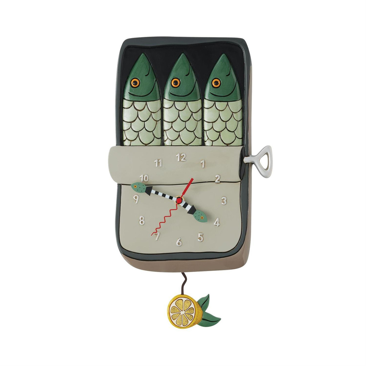 Feelin' Salty Sardine Wall Clock