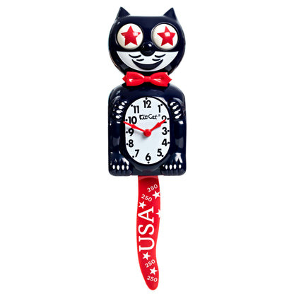 Old Glory Special Edition Kit-Cat Klock® | Lindenhaus Imports