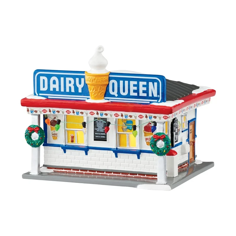 Department 56 Collectible Dairy Queen village