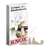 24 Vanilla Fragrance KNOX Incense Cones 146/00VA. Handmade in the Erzgebirge region of Seiffen, Germany for authentic Christmas Smokers.