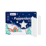 20 white 10mm candles specialty-made for German pyramids. 050/900/1W