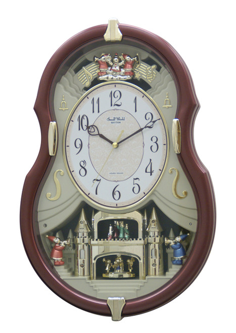 RHYTHM Magic Motion Clock ON SALE | Viola Entertainer II | Lindenhaus Imports in Helen, GA