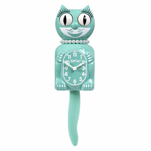 Retired Lady Ocean Waves Kit-Cat Klock, LBC-51