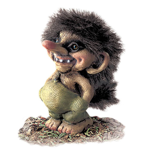 Authentic Trolls from Norway ON SALE | Mini 'Ole Boy Norwegian Troll, 4" 018 | Lindenhaus Imports in Helen, Ga