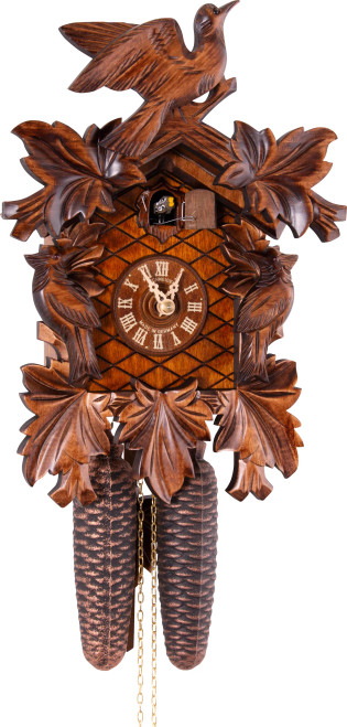Schneider 7 Leaf/3 Bird 8-Day Traditional German Cuckoo Clock 8T 112/9 Schneider 7 Leaf/3 Bird 8-Day Traditional German Cuckoo Clock 8T 112/9