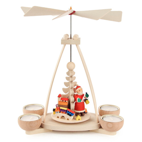 1-Tier Santa with Toys German Pyramid 403/1093