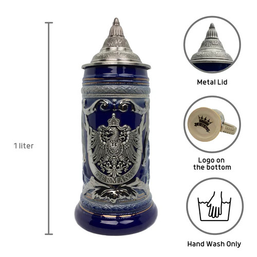 Medieval Germany with Reichsadler Eagle Stein, 1L S773