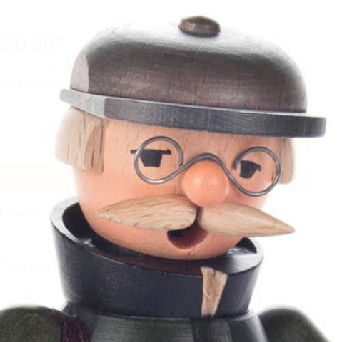 Authentic German Smokers ON SALE | FRONT: This Police Inspector German Smoker is on the case! Equipped with his handcarved magnifying glass, briefcase, and pencils he is ready to solve the mystery. | The Police Inspector, 7" 146/S/1442/D | Lindenhaus Imports in Helen, Ga Authentic German Smokers ON SALE | FRONT: This Police Inspector German Smoker is on the case! Equipped with his handcarved magnifying glass, briefcase, and pencils he is ready to solve the mystery. | The Police Inspector, 7" 146/S/1442/D | Lindenhaus Imports in Helen, Ga