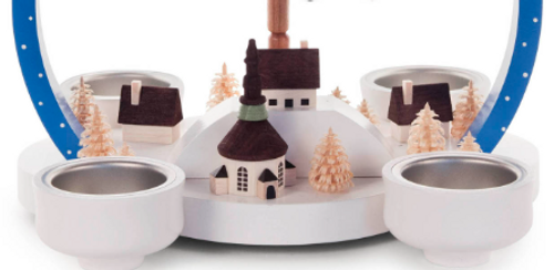 2-Tier Arched Winter Magic German Pyramid (blue) 085/842